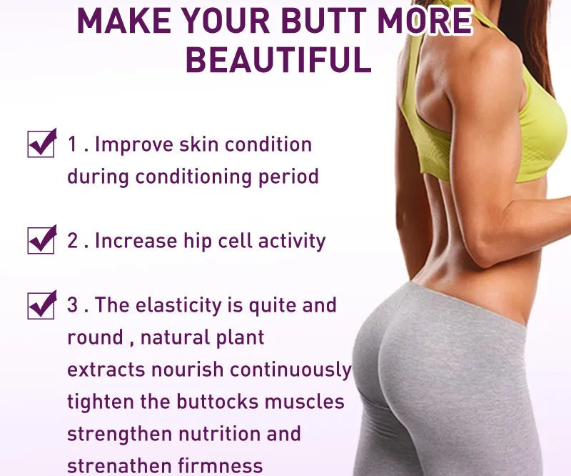 Butt Lift Cream: Enhance & Firm Your Curves